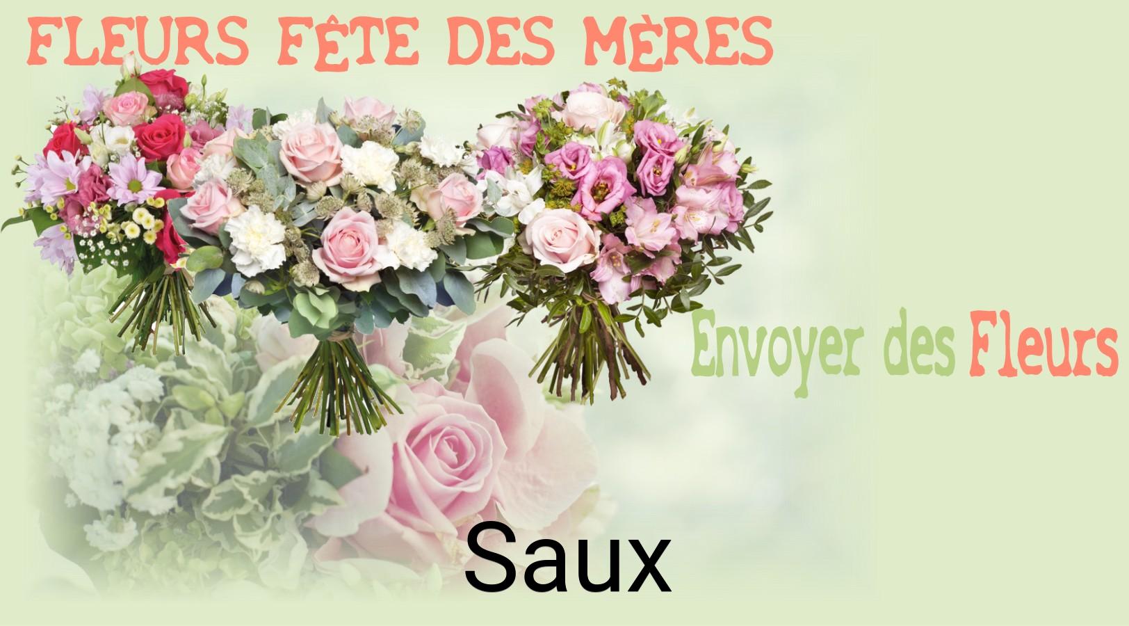 Bouquet de Fête des Mères livré à Saux